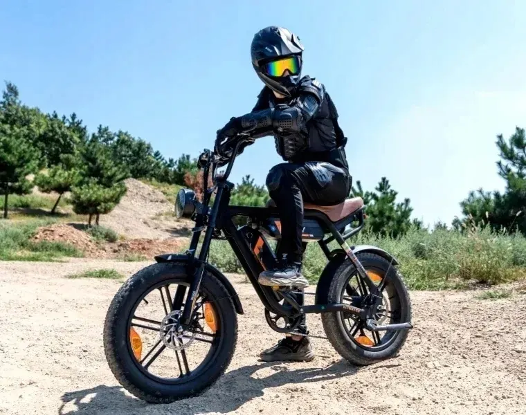 KOOLUX 750W E-Bike Elettrica 20" image 8