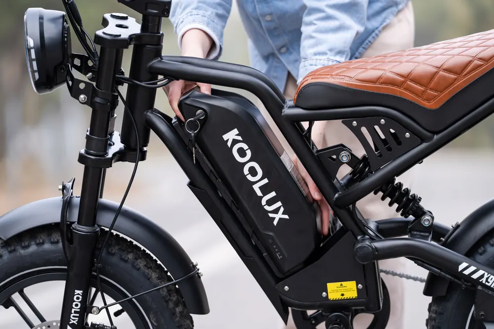 Koolux X9 Mini Bici Elettrica Fat image 12