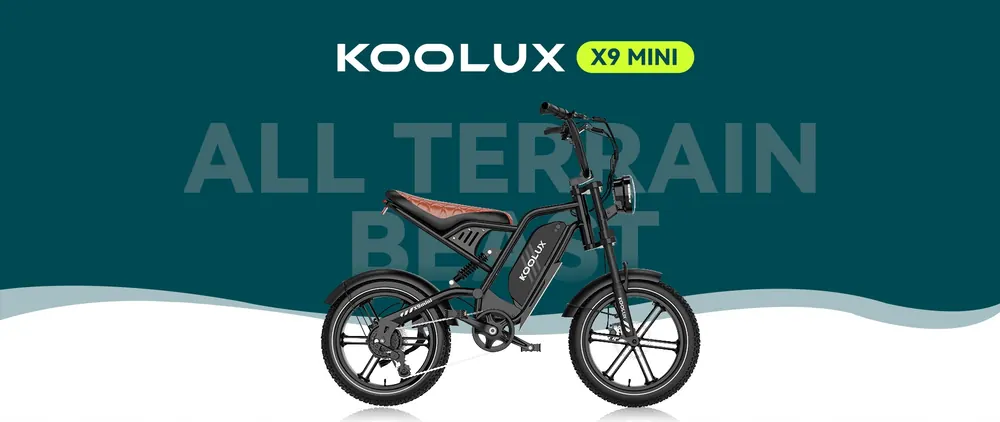 Koolux X9 Mini Bici Elettrica Fat image 8