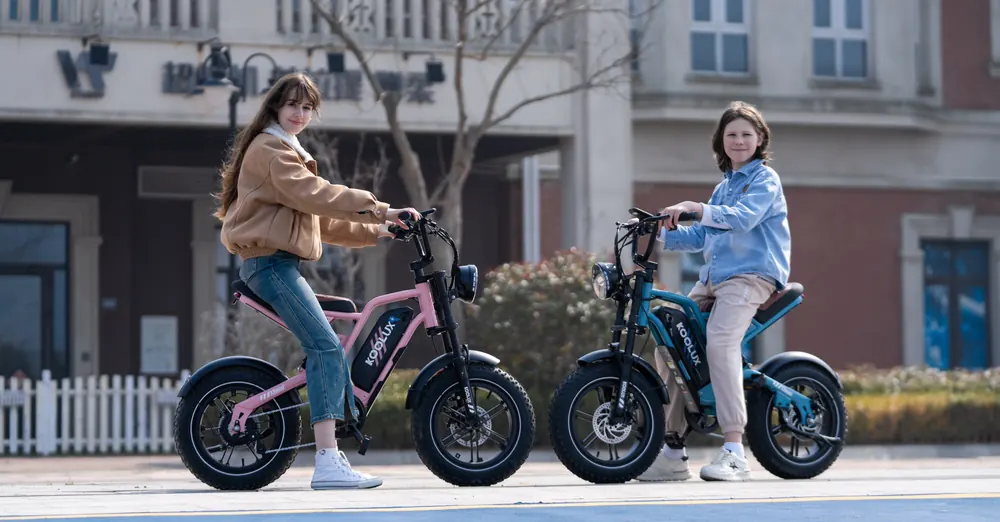 Bici elettrica urbana Koolux X9 Mini con motore 250W