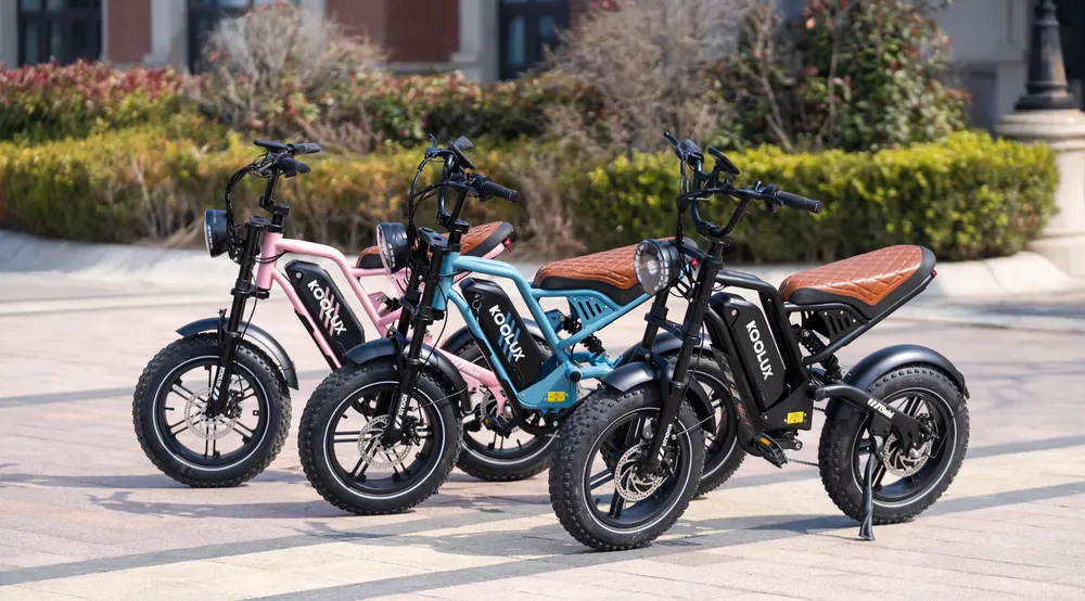 Koolux X9 Mini bici elettrica con portata massima 150 kg