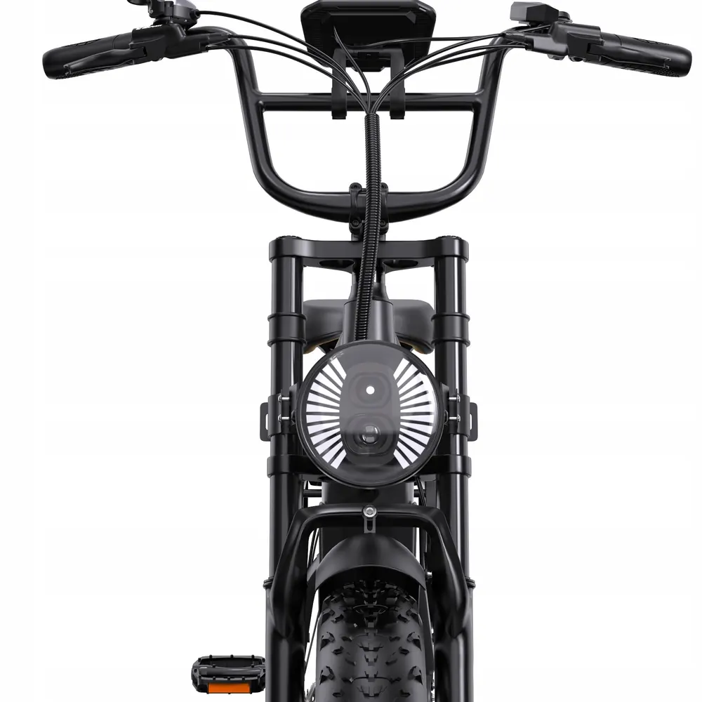 Motore 500W della bici elettrica Onesport OT08 PRO con doppia batteria.