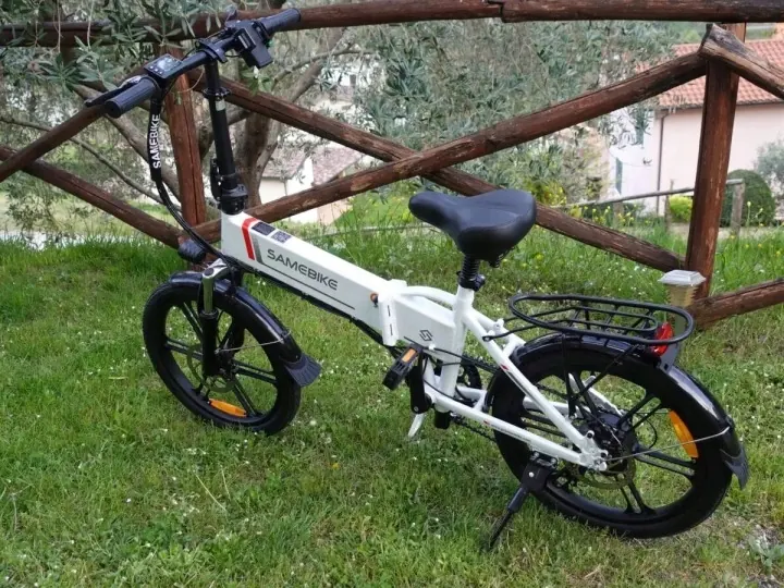 Motore 250W della bici elettrica pieghevole SAMEBIKE 20LVXD30-II