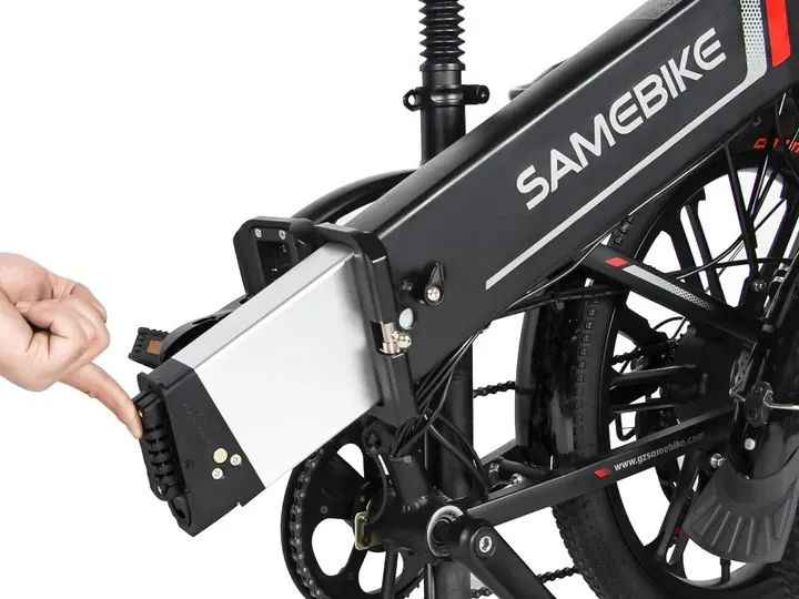 Bici elettrica pieghevole unisex SAMEBIKE 20LVXD30-II