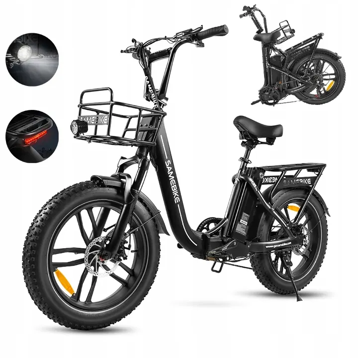 SAMEBIKE C05 Pro Bici Elettrica 20" image 3
