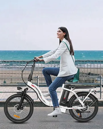 SAMEBIKE CY20 Bici Elettrica Pieghevole image 6