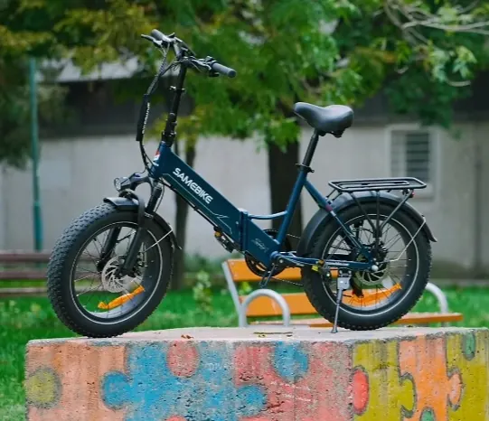 SAMEBIKE LOTDM200-II parzialmente assemblata e regolata pronta all'uso