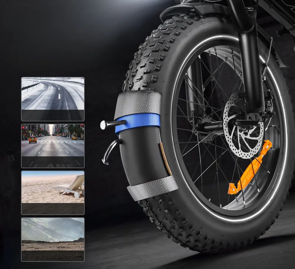 Motore elettrico sotto i 250W per la bici SAMEBIKE LOTDM200-II