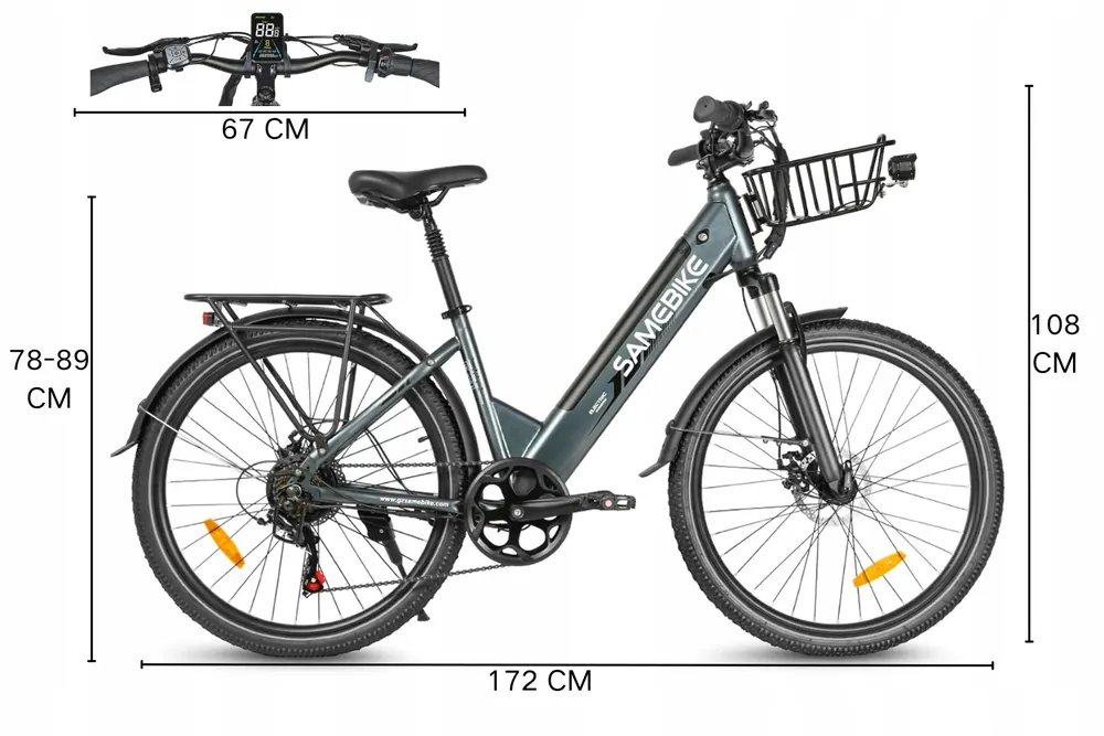 SAMEBIKE RS-A01 Pro E-Bike 26" image 2