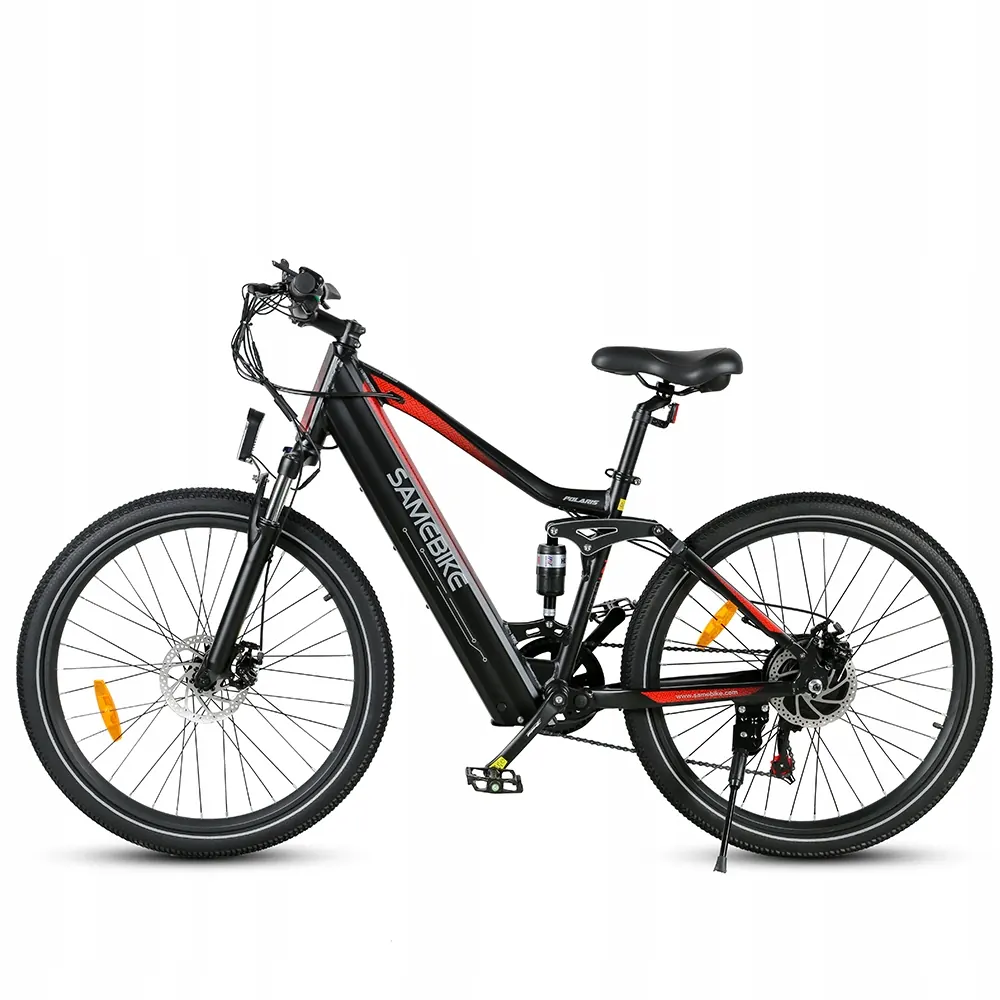 Marchio Samebike sulla bici elettrica XD26-II 750W con freni idraulici
