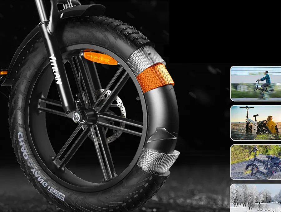 VITILAN V3 2.0 Bici Elettrica Pieghevole image 10