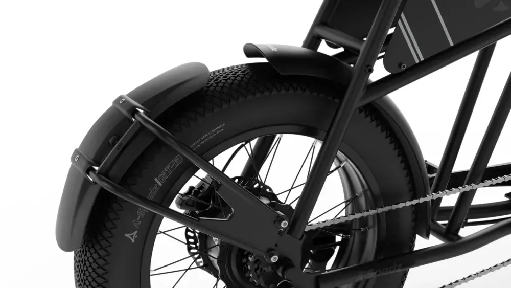 A-Spadz CAVET Air Bici Elettrica Fat Bike image 4