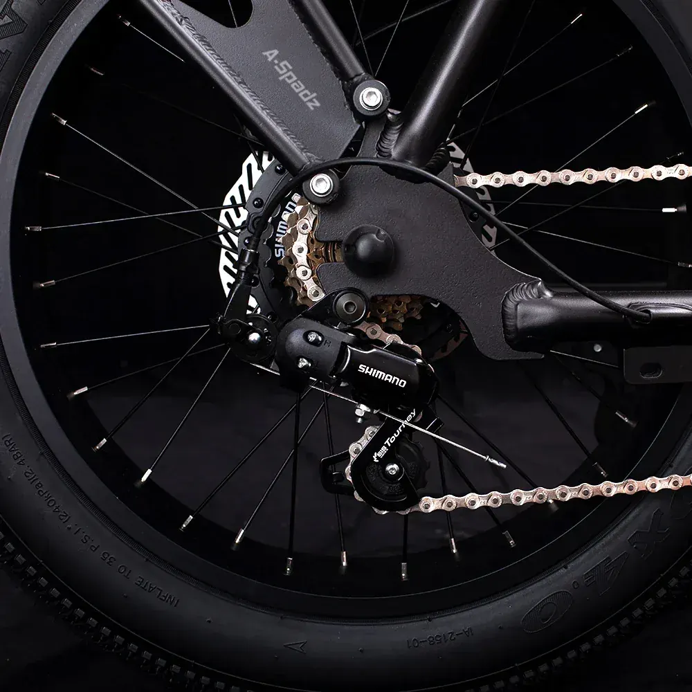 A-Spadz CAVET Air Bici Elettrica Fat Bike image 8