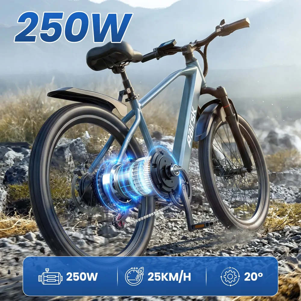 AAIRSK GT300 E-Bike Elettrica 26" image 3