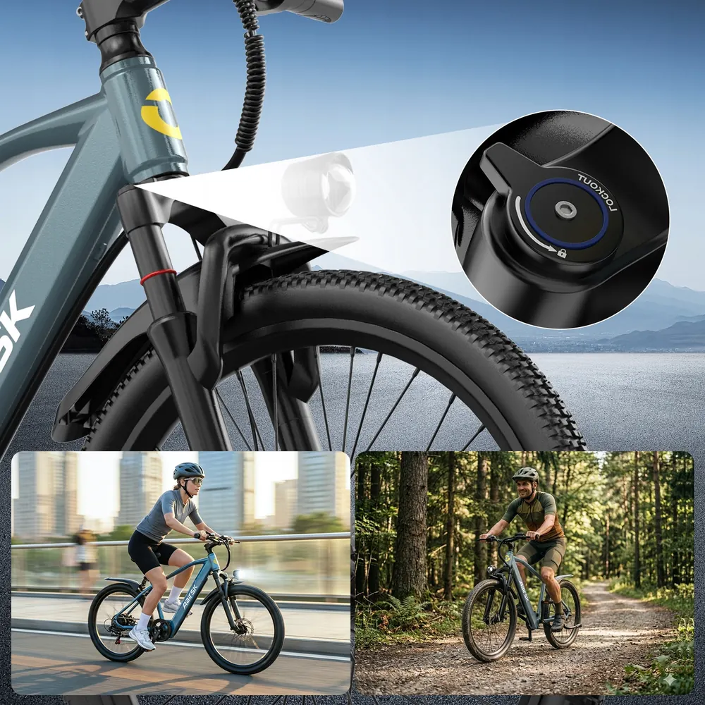 AAIRSK GT300 E-Bike Elettrica 26" image 4