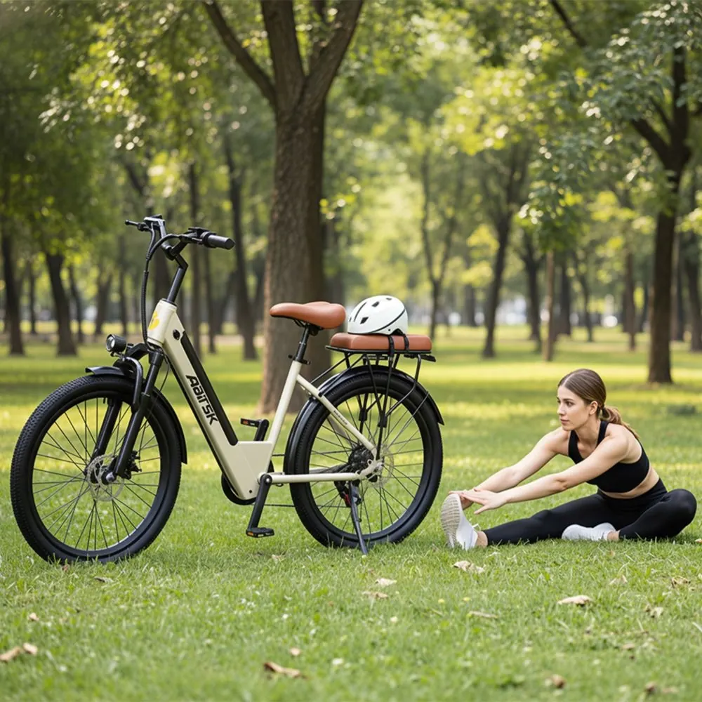 Bici elettrica Aairsk S600 unisex adatta a uomini e donne