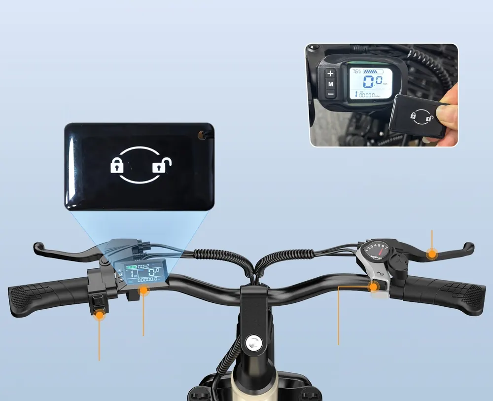 Telaio taglia L della bici elettrica Aairsk S600 26 pollici