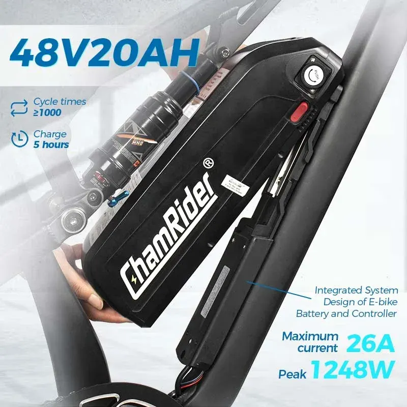 ChamRider DH420 E-Bike da Montagna image 3