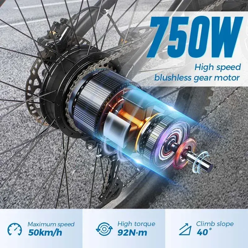 ChamRider DH420 E-Bike da Montagna image 4