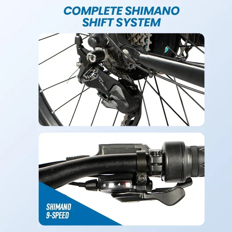 ChamRider DH420 E-Bike da Montagna image 7