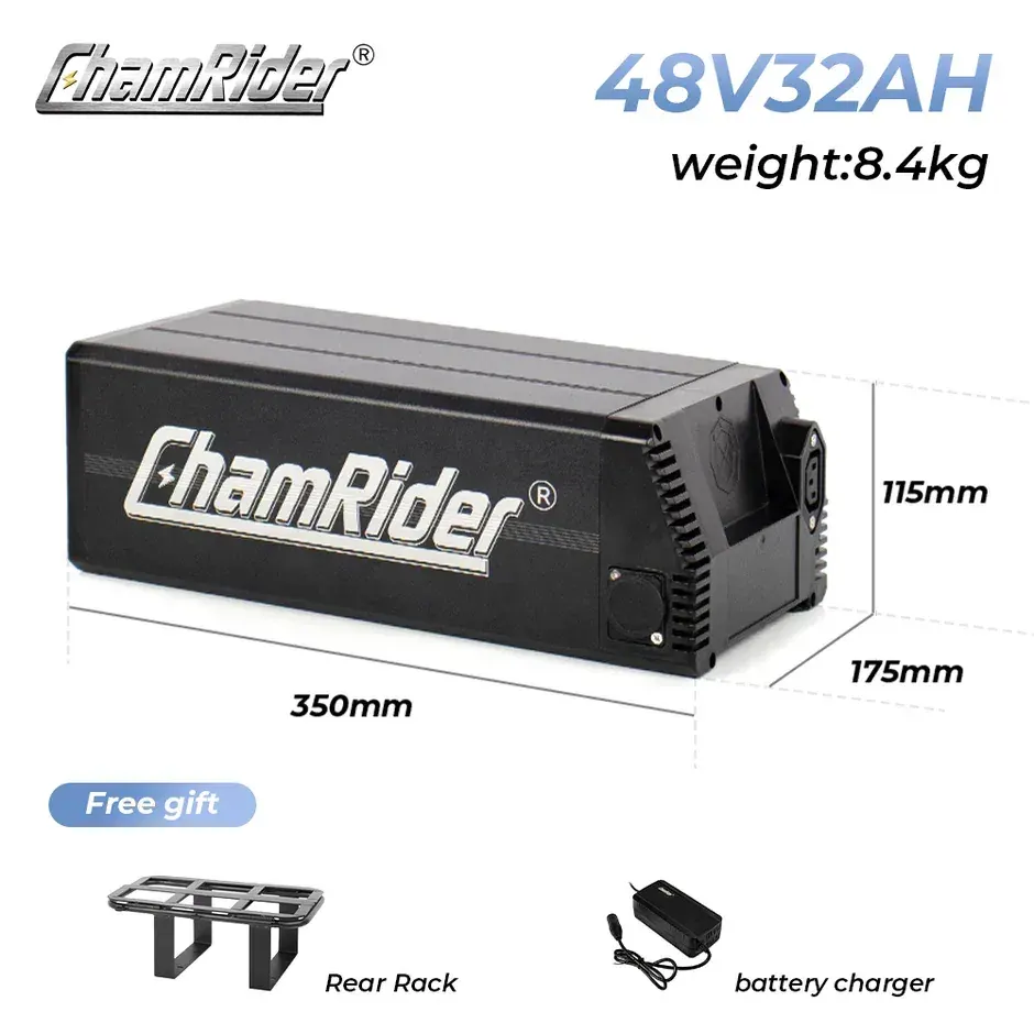ChamRider DT450 Bici Elettrica Pieghevole image 4
