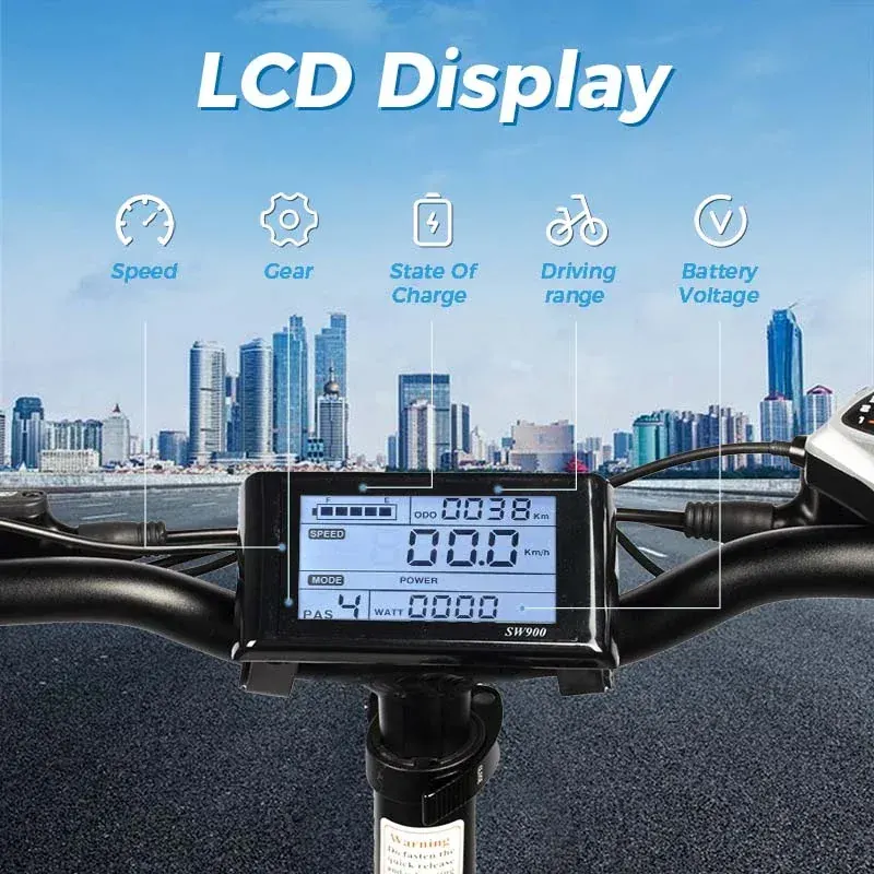 ChamRider DT450 Bici Elettrica Pieghevole image 8
