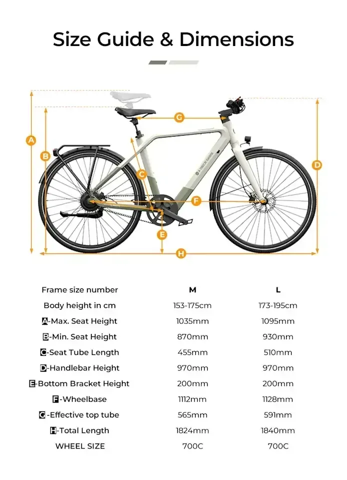 ADO Air 30 Pro | Ultra Bici Elettrica da Città image 2