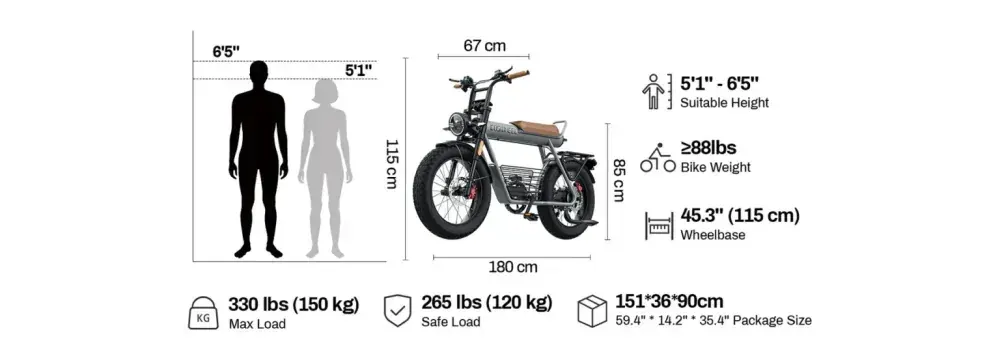 Coswheel CT20 2.0 Fat Tire E-Bike image 2