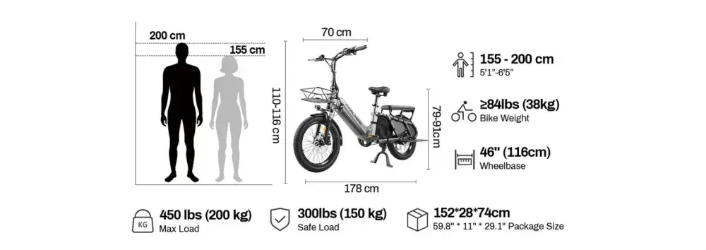 Batteria da 48V 19.2Ah della Coswheel HQ20, inserita nel telaio, con sportello aperto.
