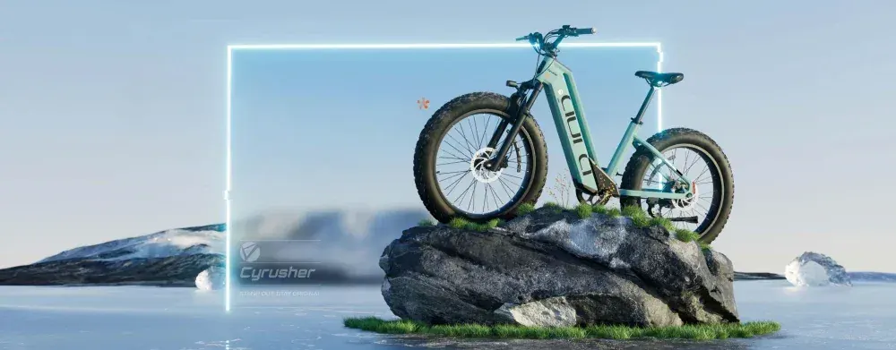 Cyrusher Aura E-Bike Fat Bike Step-Through image 3