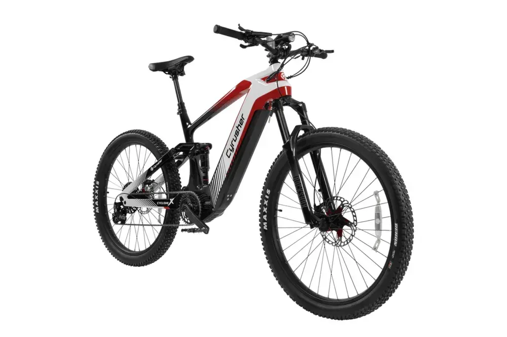 Cyrusher Cyclone X E-MTB in Carbonio Full Suspension image 13