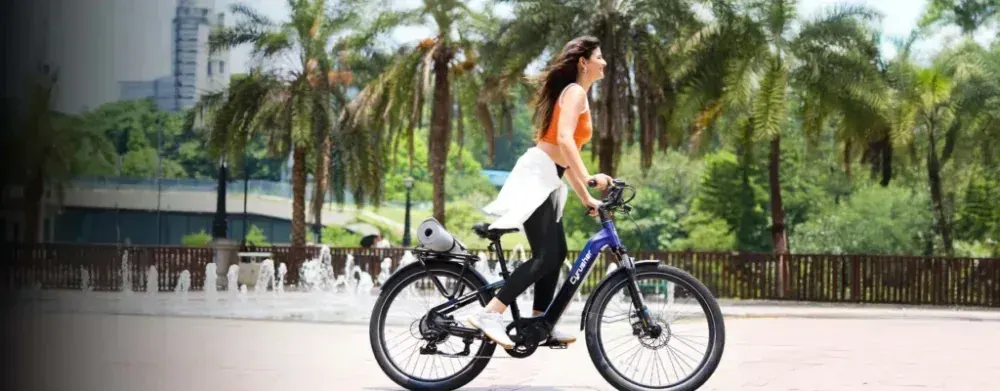 Cyrusher Grace, motore posteriore da 250W con copertura nera