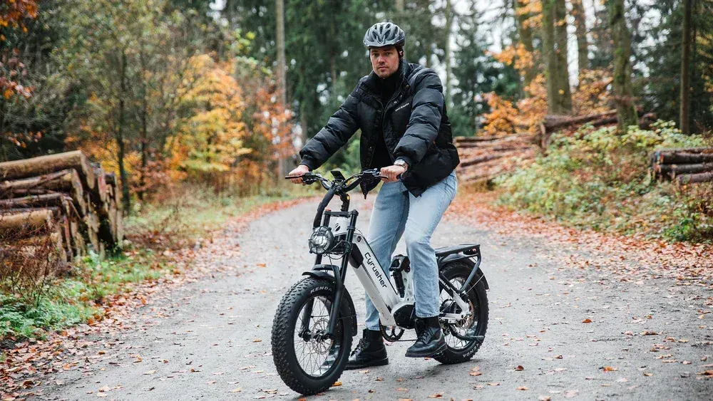 Cyrusher Kommoda Pro E-Bike Fat Bike a Pedalata Assistita image 11