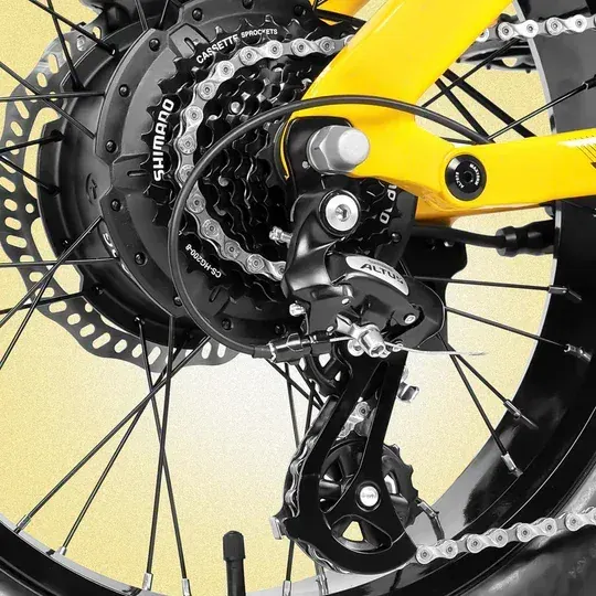 Cyrusher Kommoda Pro E-Bike Fat Bike a Pedalata Assistita image 5
