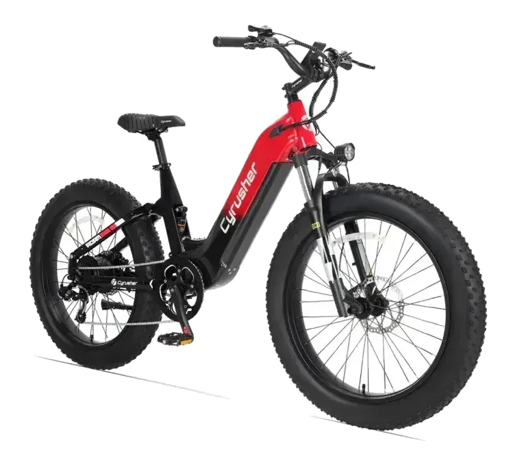 Cyrusher Roam Step-Thru E-Bike Fat Bike Full Suspension image 1