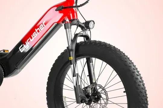 Cyrusher Roam Step-Thru E-Bike Fat Bike Full Suspension image 11