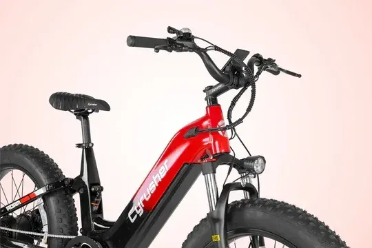 Cyrusher Roam Step-Thru E-Bike Fat Bike Full Suspension image 4
