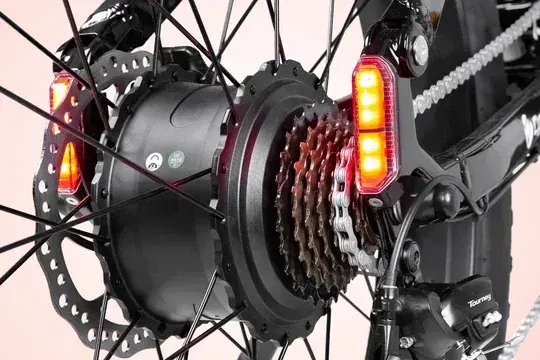 Cyrusher Roam Step-Thru E-Bike Fat Bike Full Suspension image 5