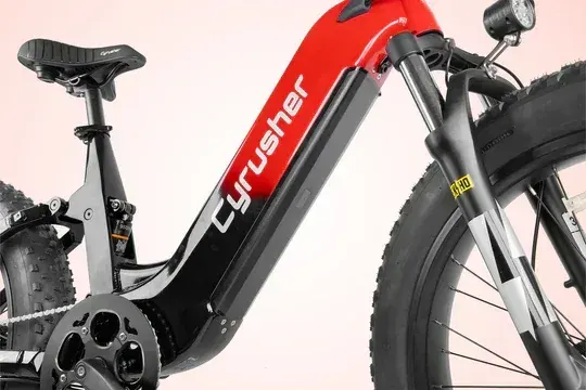 Cyrusher Roam Step-Thru E-Bike Fat Bike Full Suspension image 6