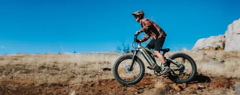 Cyrusher Rover Fat Bike Elettrica Full Suspension image 3