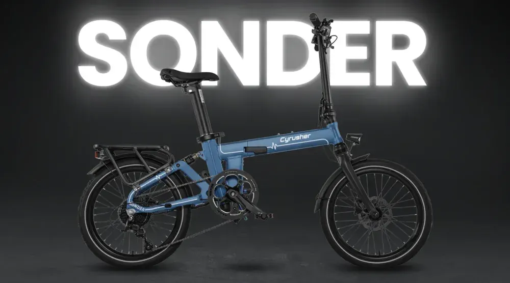 Cyrusher Sonder Bici Elettrica Pieghevole image 3
