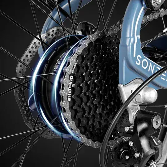 Cyrusher Sonder Bici Elettrica Pieghevole image 7