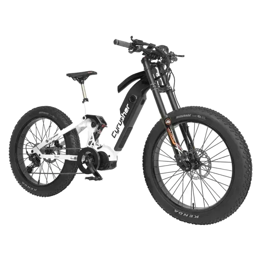 Cyrusher Trident Bici Elettrica Fat Bike a Sospensione Completa image 1