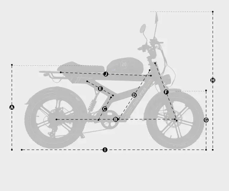 Duotts F20 Bici Elettrica Fat Bike Pieghevole image 2