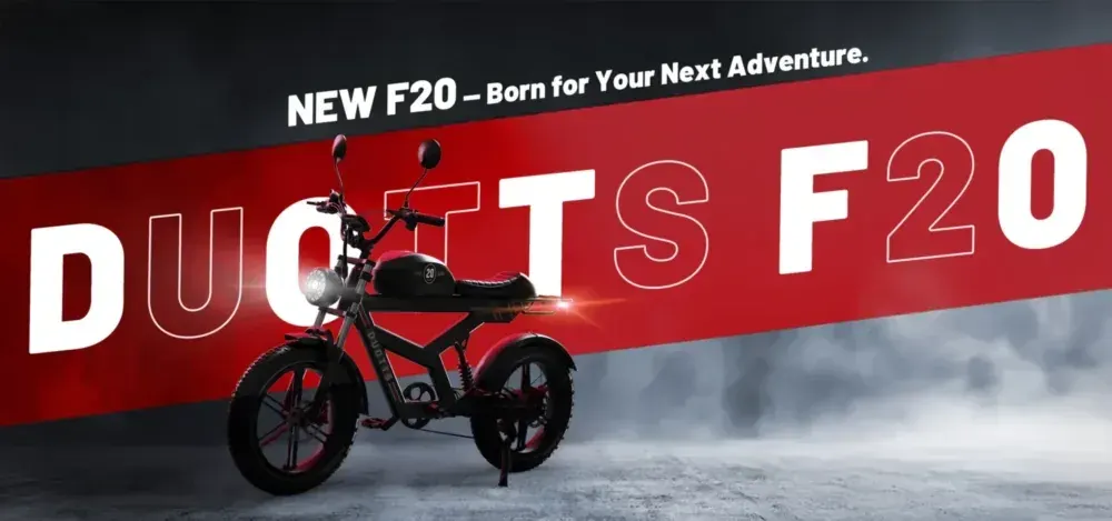 Duotts F20 Bici Elettrica Fat Bike Pieghevole image 3