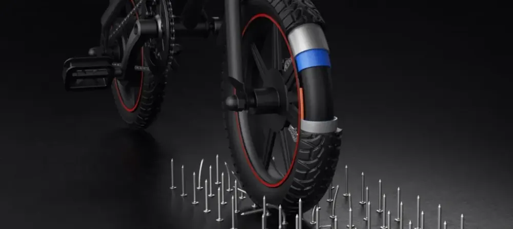 DYU C3 Bici Elettrica Pieghevole 14 Pollici image 3