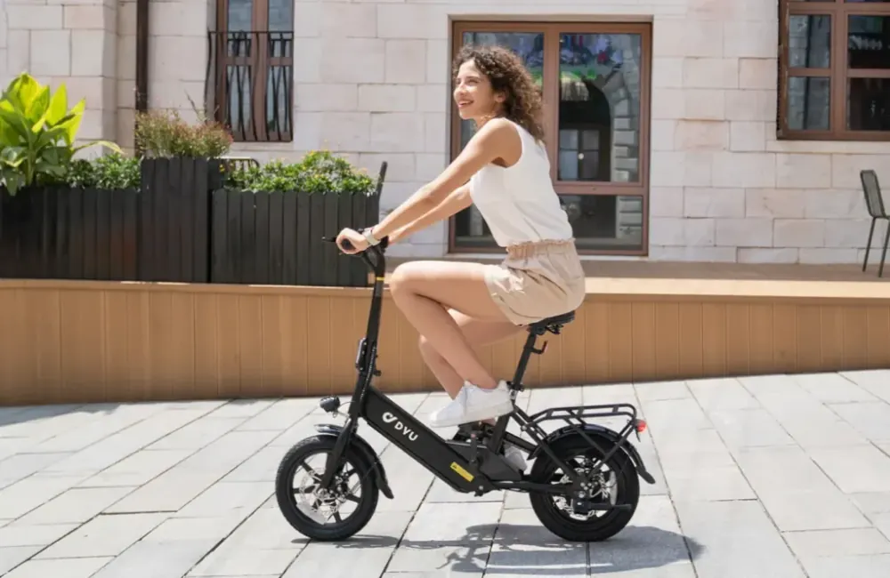 DYU C3 Bici Elettrica Pieghevole 14 Pollici image 6