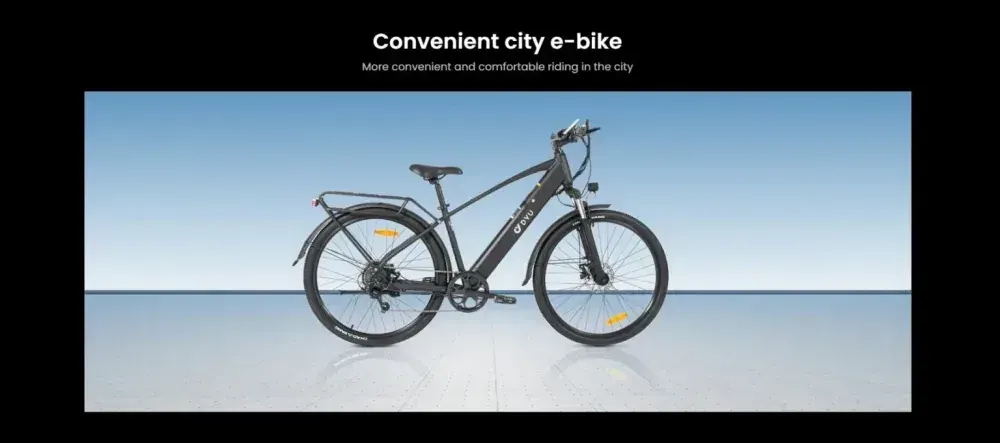 DYU C5 Bici Elettrica da Città 27.5 Pollici image 9