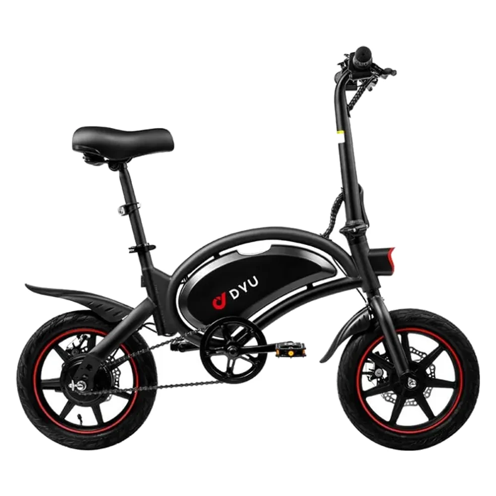 DYU D3F Bici Elettrica Pieghevole 14 Pollici image 1