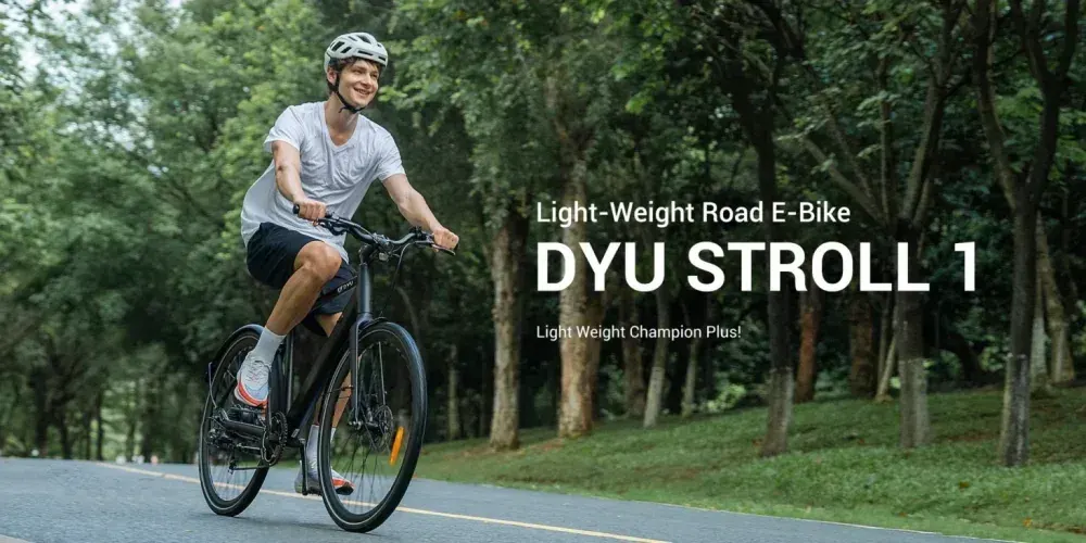 DYU Stroll 1 Bici Elettrica da Città 700C image 3